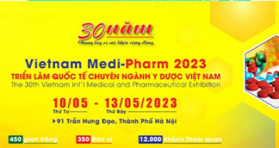 TRIỂN LÃM QUỐC TẾ CHUYÊN NGÀNH Y DƯỢC VIỆT NAM Vietnam Medi-Pharm 5/2023